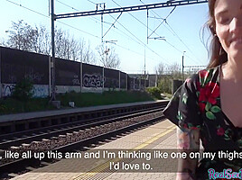 Inked Eurobabe Pulled And Fucked Before Blowing Dick In Pov