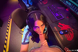 Nina White And Avery Lust In Excellent Porn Clip Tranny Threesome Great Pretty One